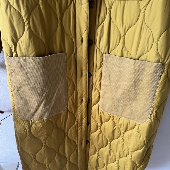 Sundance Hotchkiss Long Quilted Corduroy Jacket/Coat Size PXS - Picture 2 of 4